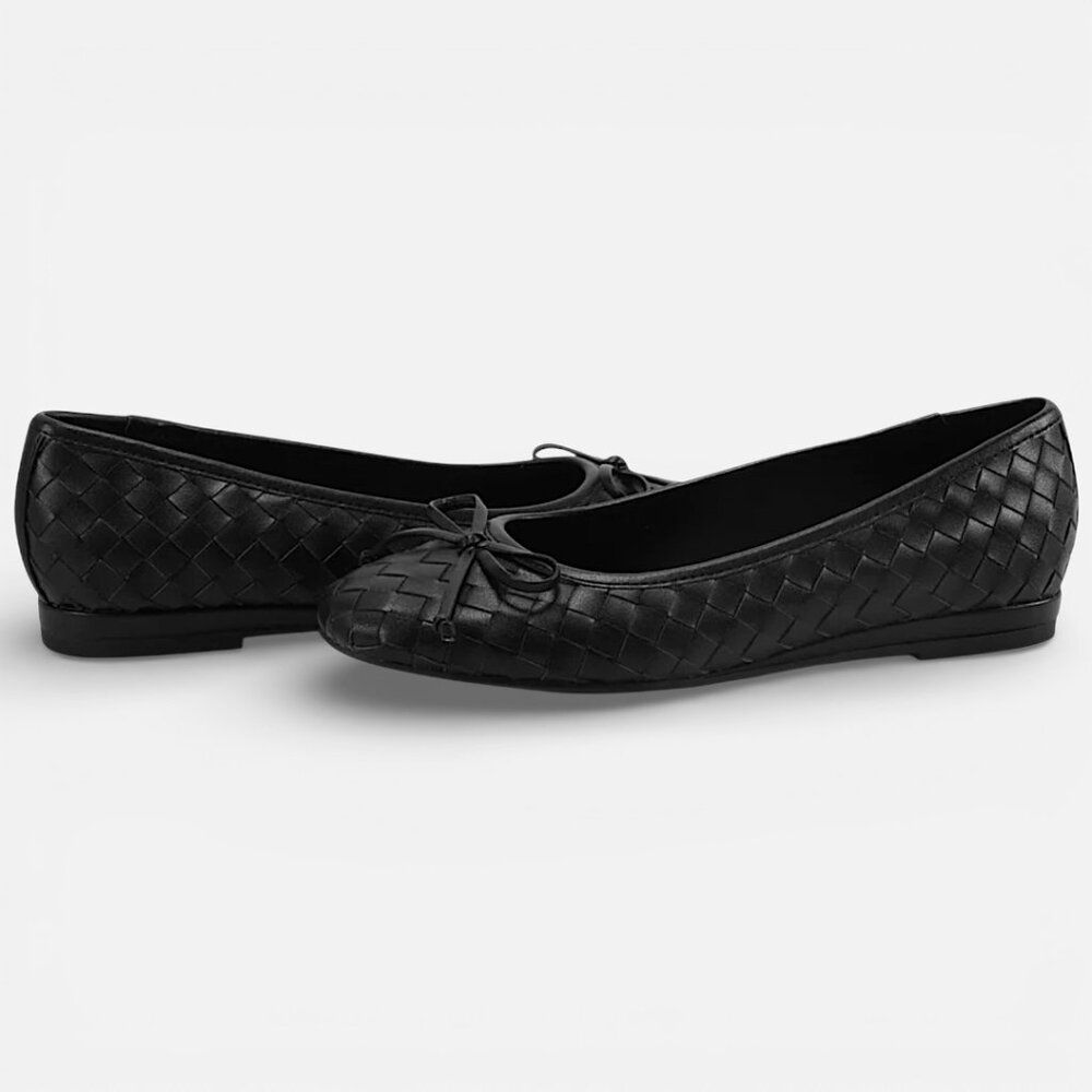 Easy Spirit Dayanna3 Woven Ballet Flat Black NEW in box - Various Sizes